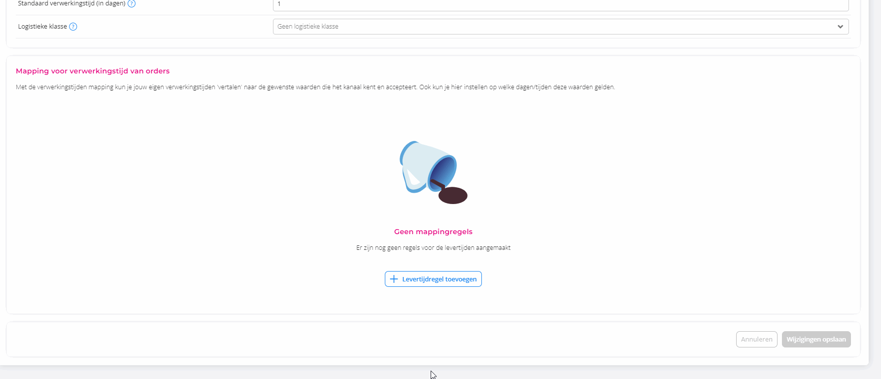 KB_verwerkingstijden mapping